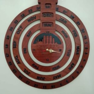 Clock and Calendar Combined