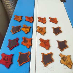 Wooden Fridge Magnets